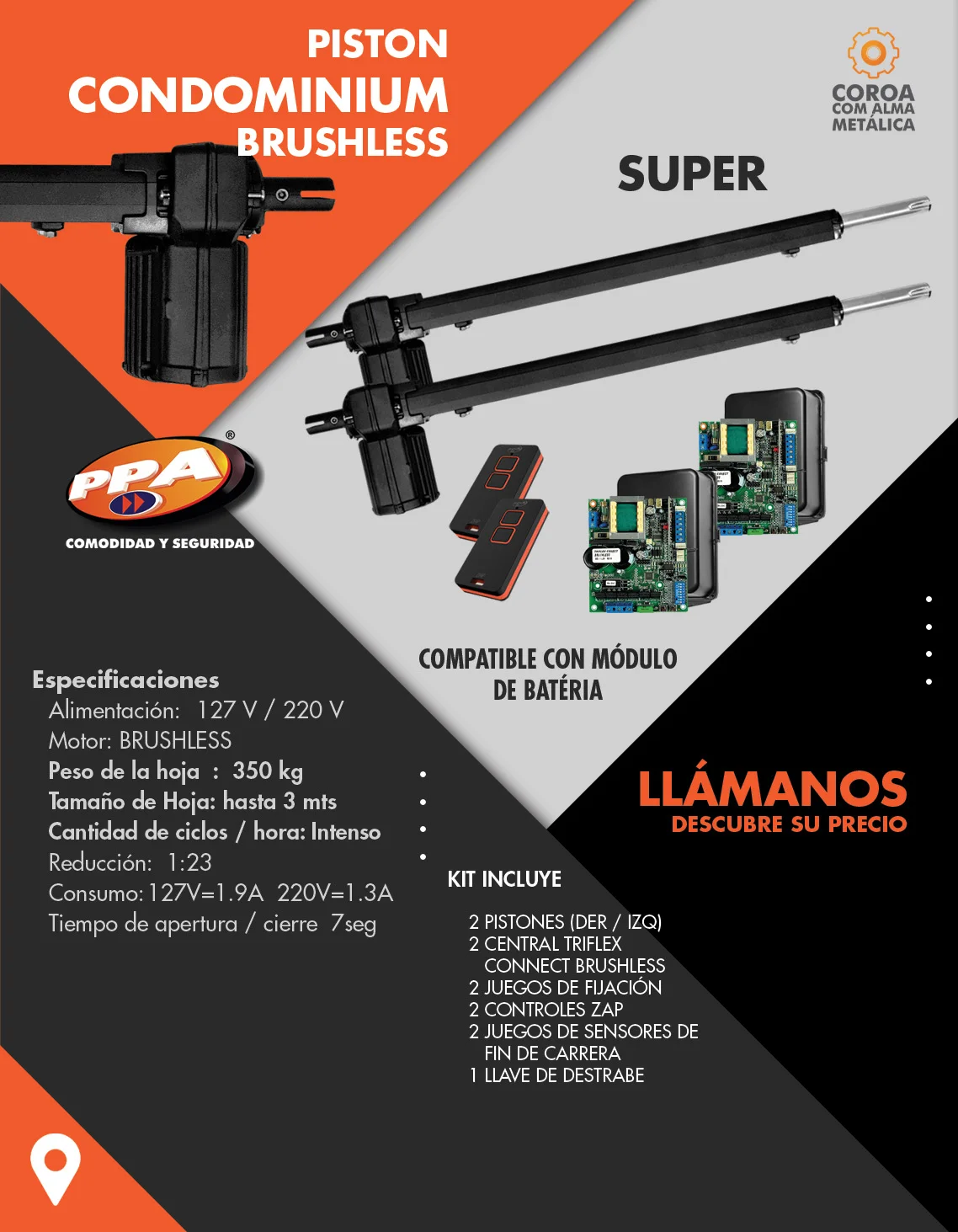 KIT PISTON CONDOMINIUM SUPER BLDC - Imagen 2